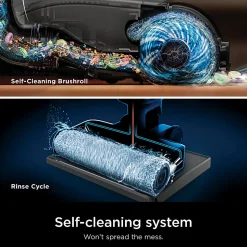 Shark HydroVac MessMaster Corded Heavy-Duty 3-in-1 Vacuum, Mop And Self-Cleaning System, Navy, Total Qty 1