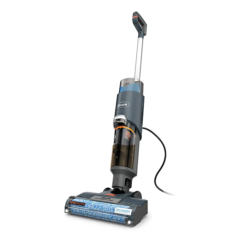Shark HydroVac MessMaster Corded Heavy-Duty 3-in-1 Vacuum, Mop And Self-Cleaning System, Navy, Total Qty 1