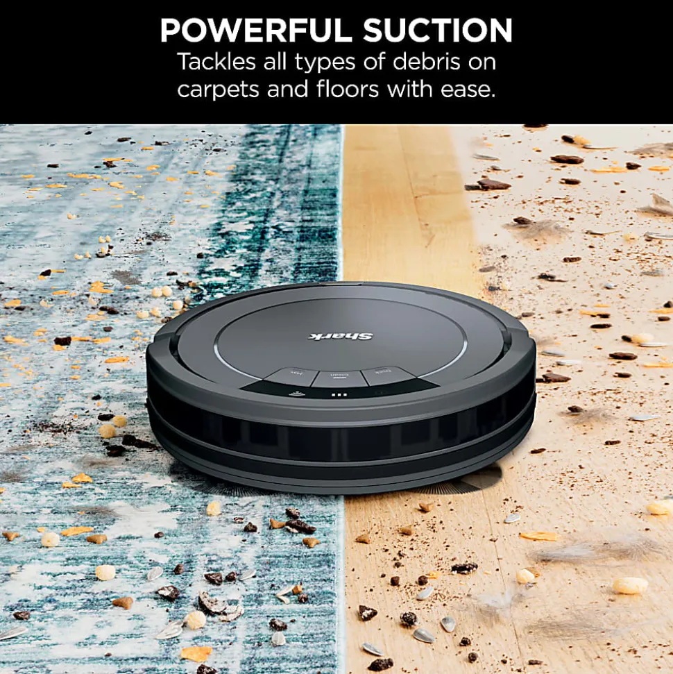 Shark ION Robot Vacuum, Smoke/Ash, Total Qty 1