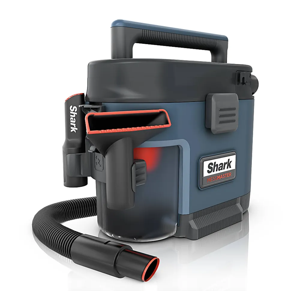 Shark MessMaster Portable Wet/Dry Vacuum, Burnt Ashes, Total Qty 1