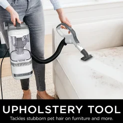 Shark Navigator Lift-Away Refresh Base Model Upright Vacuum, 0.38 Gallons, White, Total Quantity 1