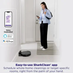 Shark Navigator Robot Vacuum, Sleet Gray, Total Qty 1
