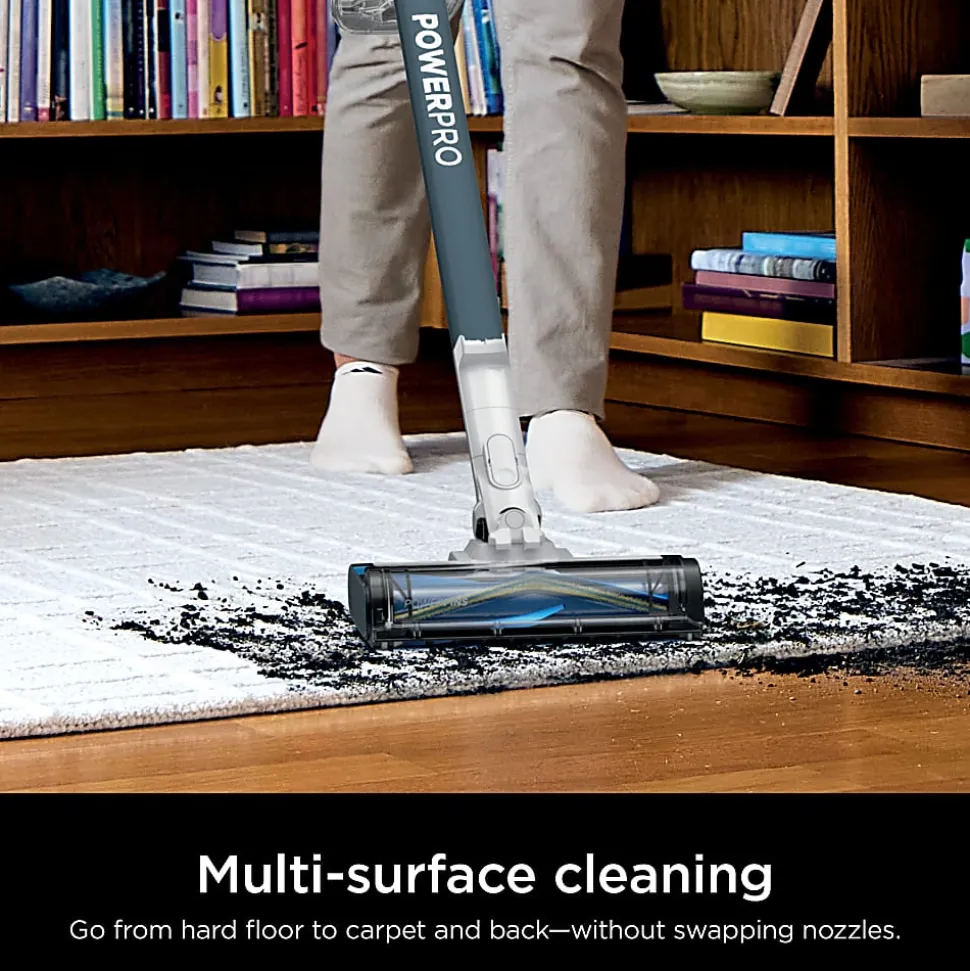 Shark PowerPro Pet Cordless Stick Vacuum, Blue/White, Total Qty 1
