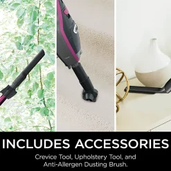 Shark Rocket HV371 Stick Vacuum Cleaner, Fuchsia, Total Qty 1