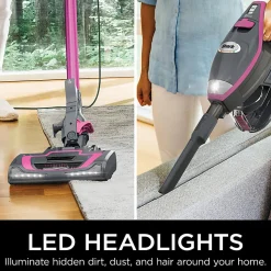 Shark Rocket HV371 Stick Vacuum Cleaner, Fuchsia, Total Qty 1