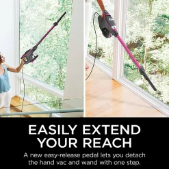 Shark Rocket HV371 Stick Vacuum Cleaner, Fuchsia, Total Qty 1