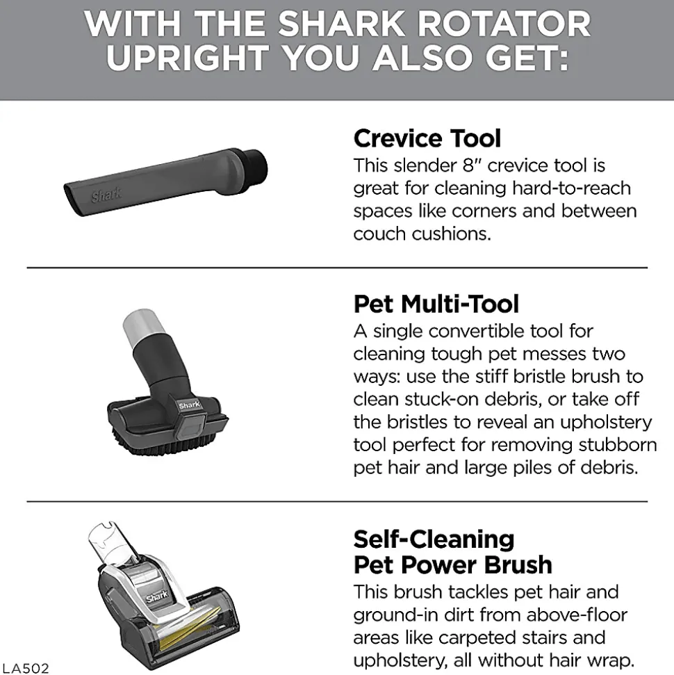 Shark Rotator Lift-Away ADV DuoClean Engage Upright Vacuum Cleaner With Self-Cleaning Brushroll, Gray