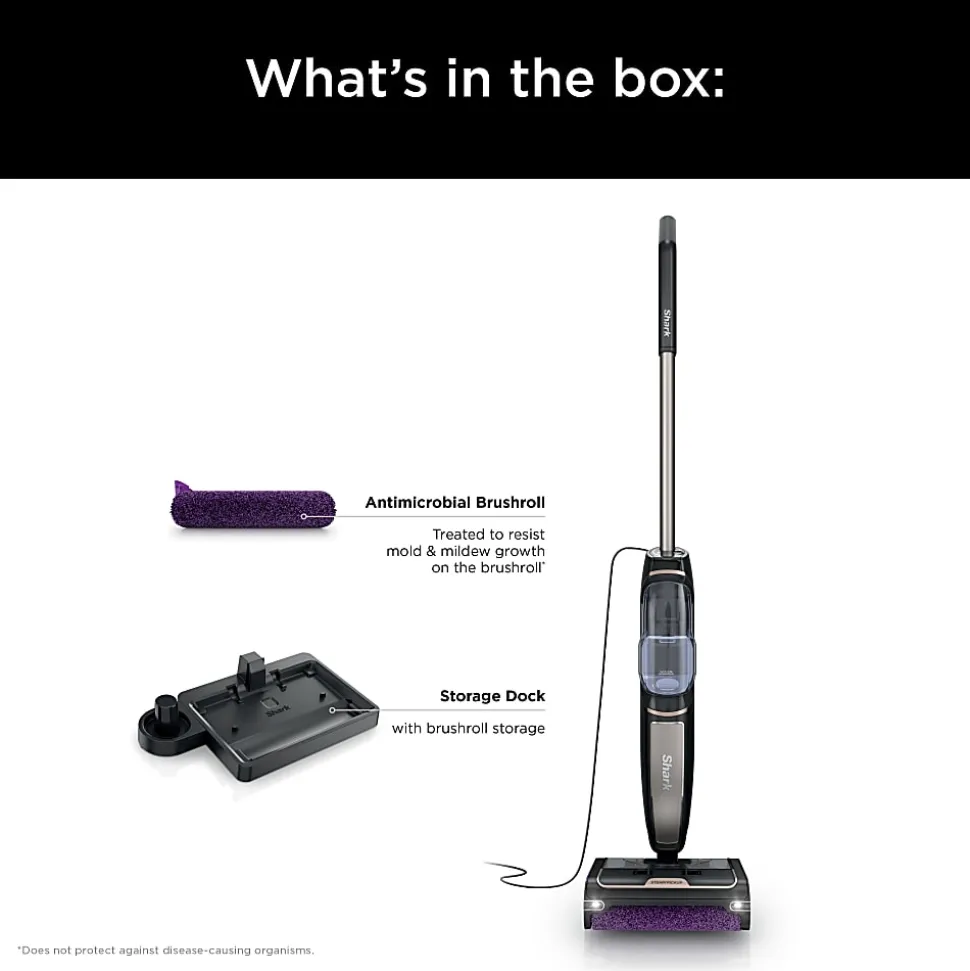 Shark Steam Pickup 3-in-1 Steam Mop, Black, Total Qty 1