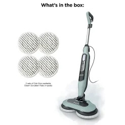 Shark Steam & Scrub All-in-One Scrubbing And Sanitizing Hard Floor Steam Mop, Teal, Total Qty 1