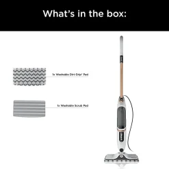 Shark SteamSpot Steam Mop With Steam Blaster, White/Copper, Total Qty 1