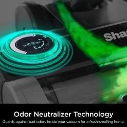 Shark Stratos Cordless Vacuum With Clean Sense IQ And Odor Neutralizer, Ash Purple, Total Qty 1