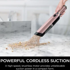 Shark WANDVAC Cordless Handheld Vacuum, Rose Gold, Total Qty 1