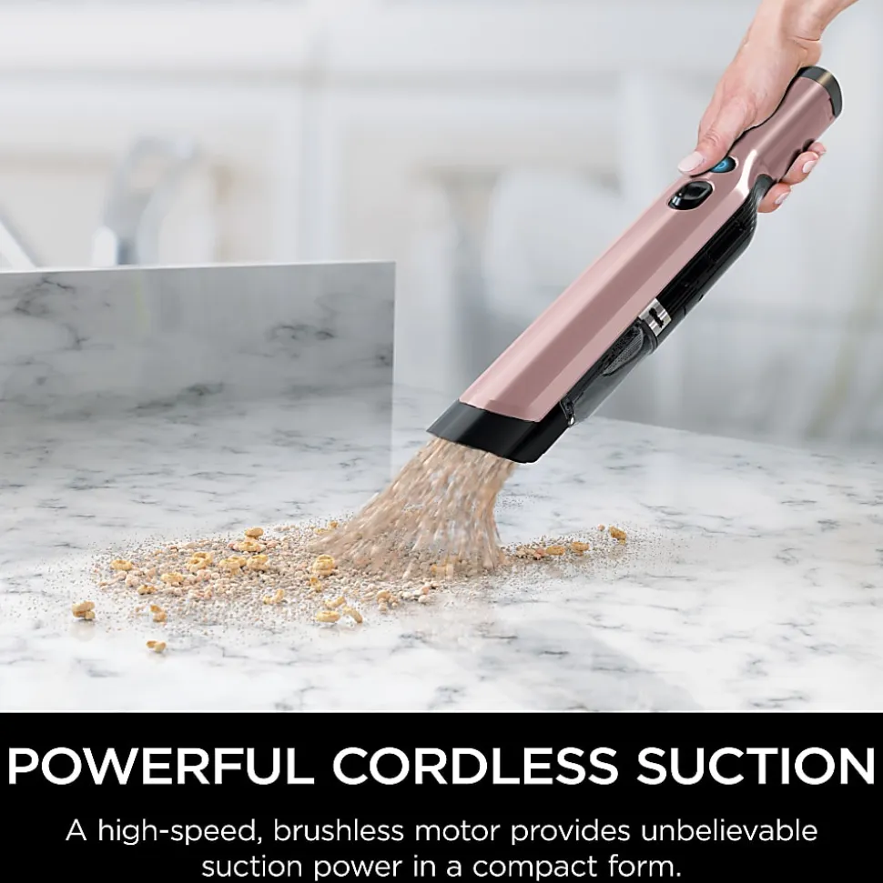 Shark WANDVAC Cordless Handheld Vacuum, Rose Gold, Total Qty 1