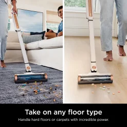 Shark Wandvac Cordless Self-Empty System Vacuum With HEPA, White, Total Qty 1