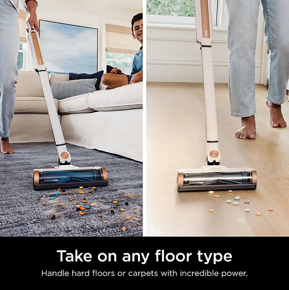 Shark Wandvac Cordless Self-Empty System Vacuum With HEPA, White, Total Qty 1