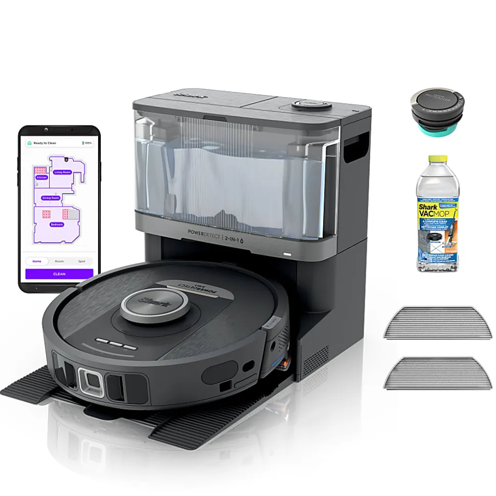 Shark Wet And Dry Robot Vacuum, Gray, Total Qty 1