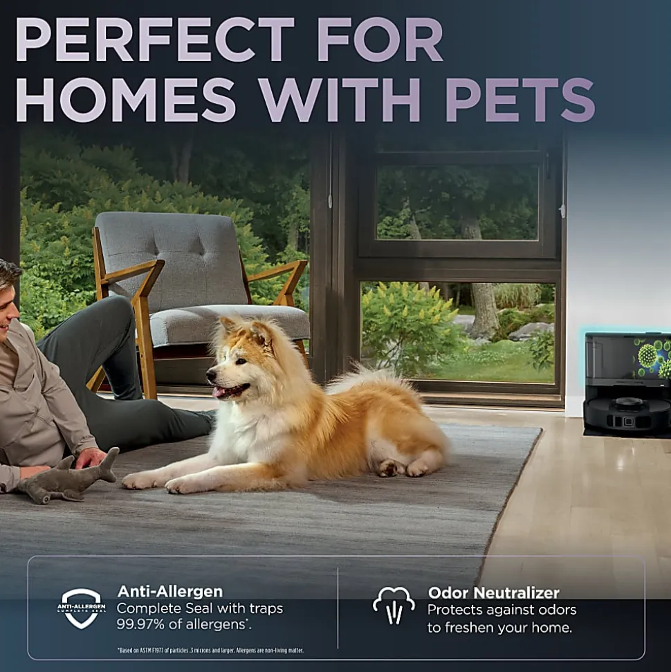 Shark Wet And Dry Robot Vacuum, Gray, Total Qty 1