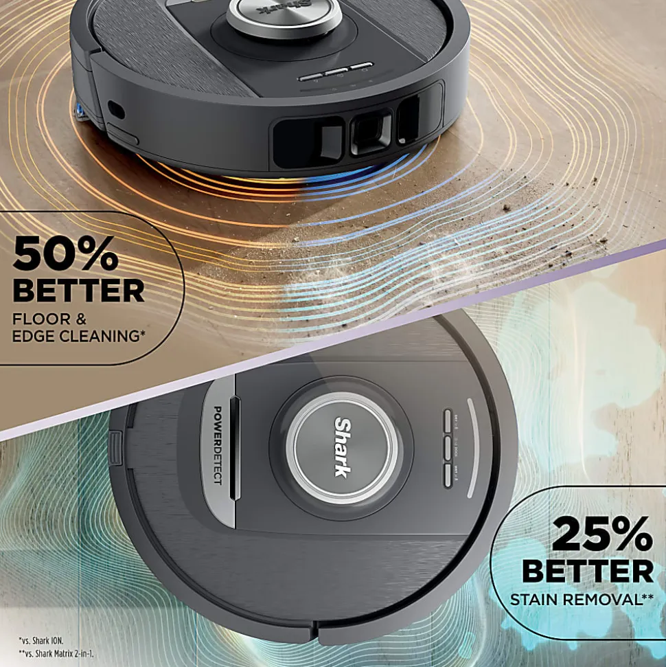 Shark Wet And Dry Robot Vacuum, Gray, Total Qty 1