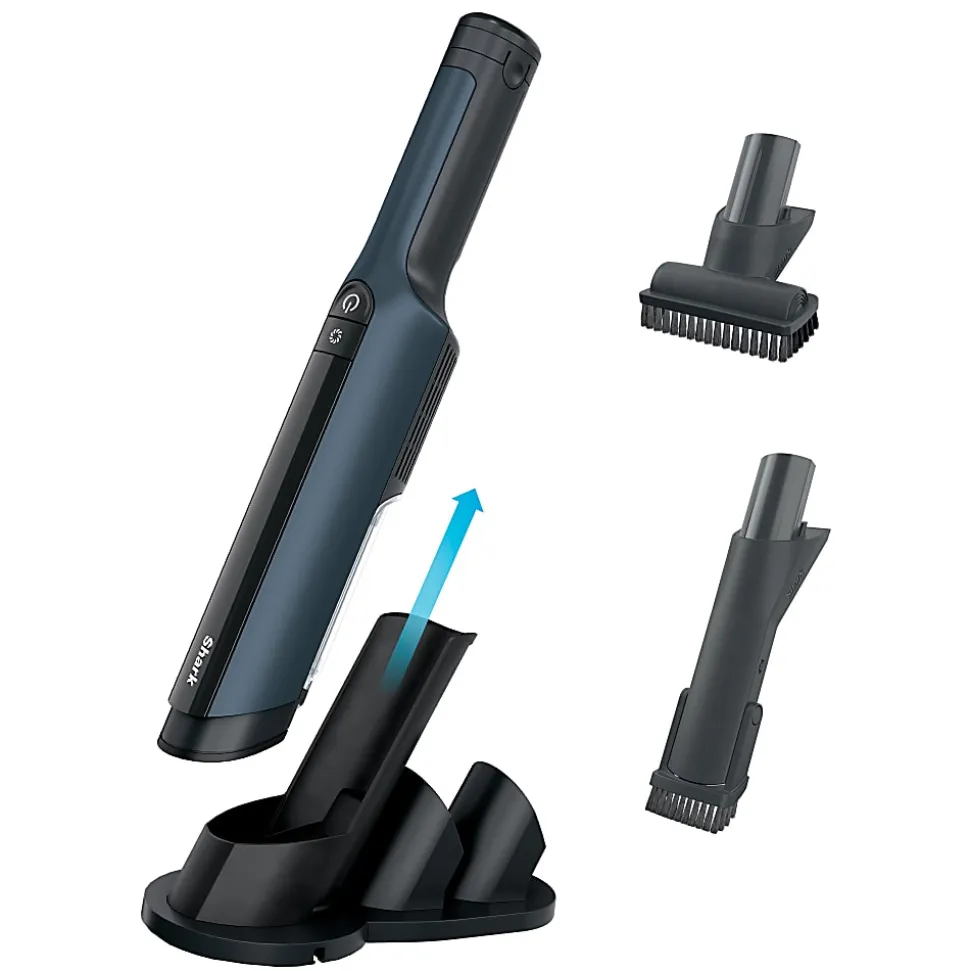 Shark WV410BL Wandvac Power Pet Cordless Hand Vacuum, Blue