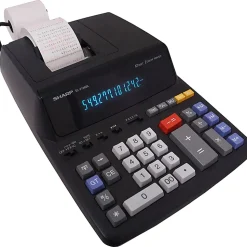 Sharp® EL-2196BL Printing Calculator, Black
