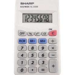 Sharp® EL-233SB Handheld Basic Calculator