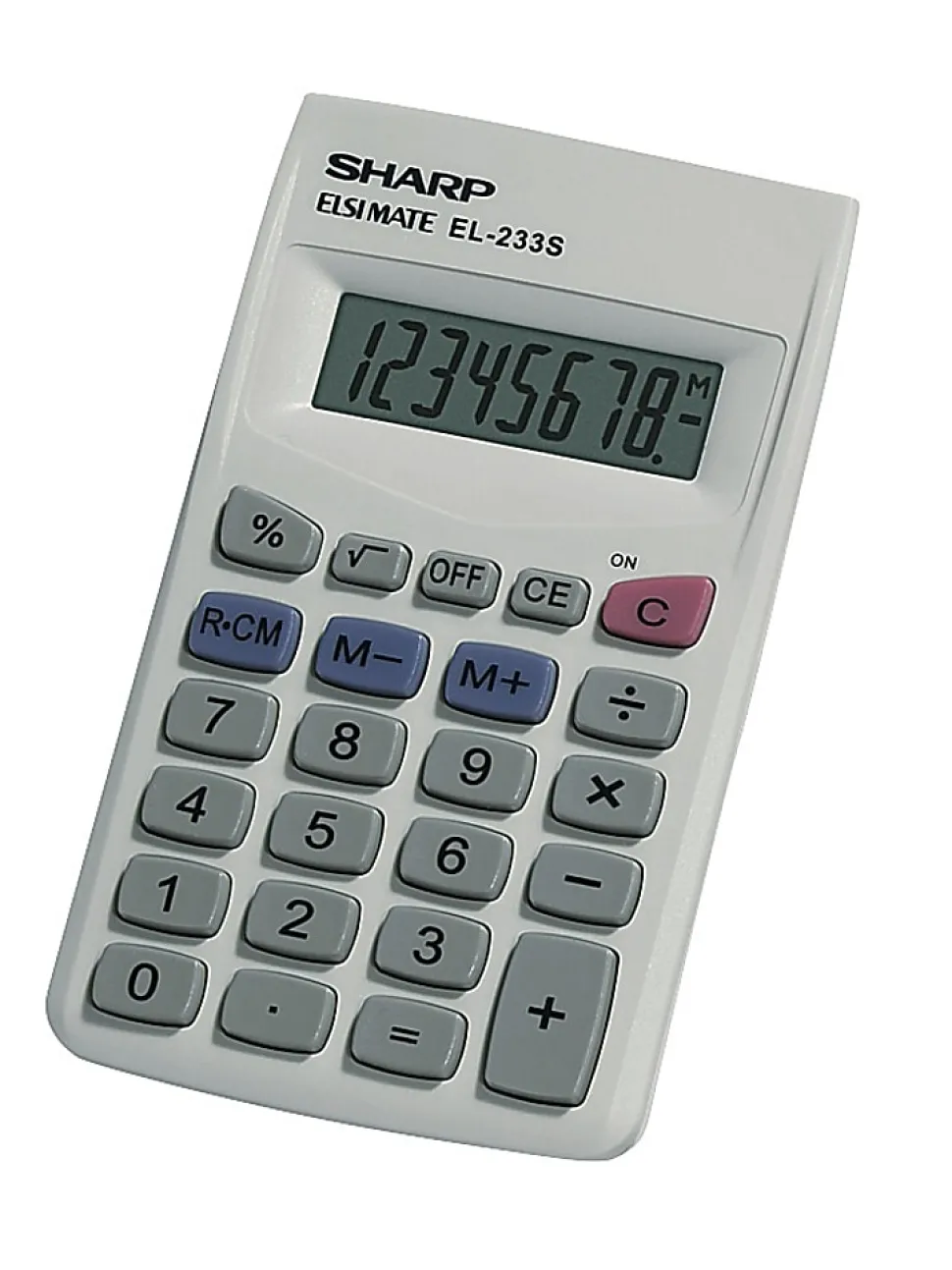 Sharp® EL-233SB Handheld Basic Calculator