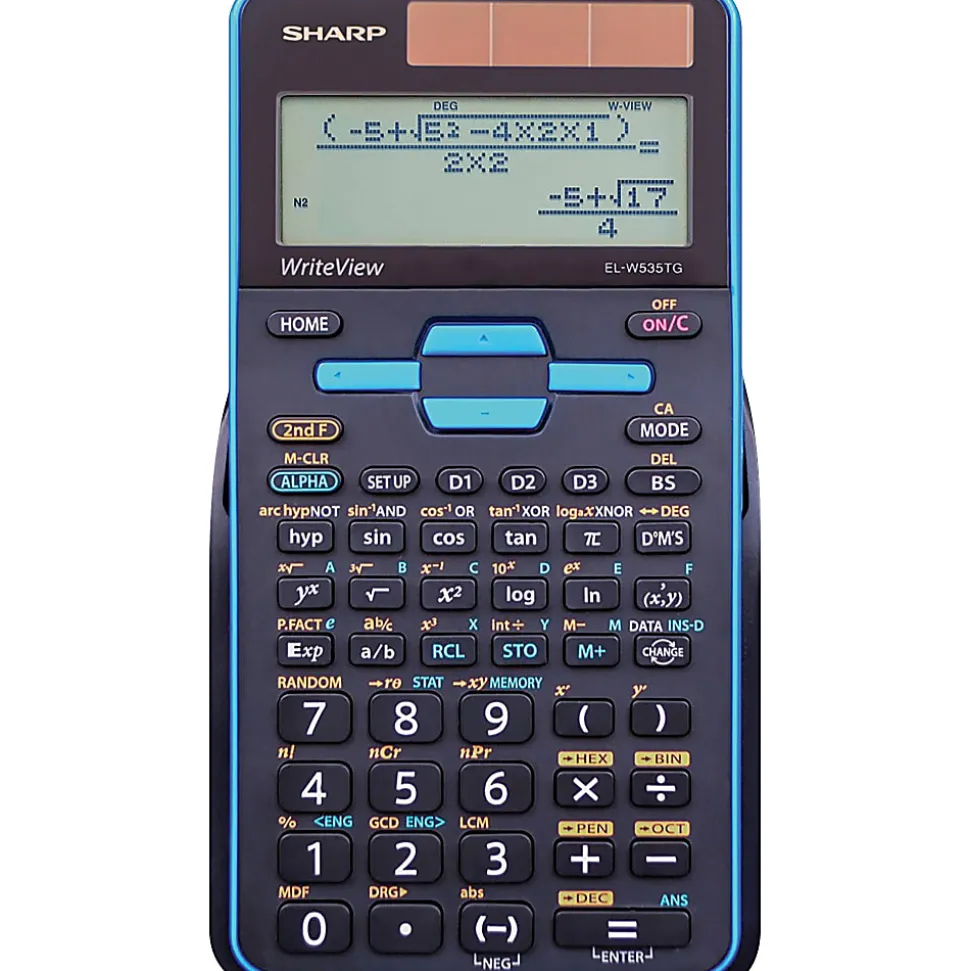 Sharp® EL-W535TGBBL Scientific Calculator