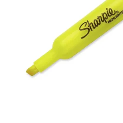 Sharpie® Accent® Tank Highlighters, Fluorescent Yellow, Pack Of 36