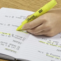 Sharpie® Accent® Tank Highlighters, Fluorescent Yellow, Pack Of 36
