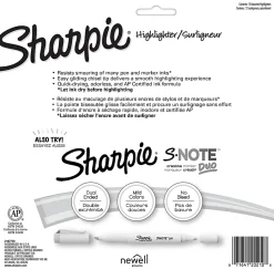 Sharpie® Accent® Tank-Style Highlighters, Chisel Tip, Assorted Colors, Pack Of 12