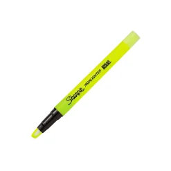 Sharpie® Clear View® Highlighter Stick, Chisel Point, Yellow, Pack Of 3