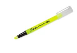 Sharpie® Clear View® Highlighter Stick, Chisel Point, Yellow, Pack Of 3