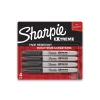 Sharpie® Extreme Permanent Markers, Fine Point, Black, Pack Of 4