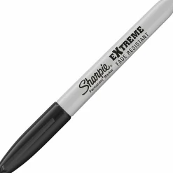 Sharpie® Extreme Permanent Markers, Fine Point, Black, Pack Of 12
