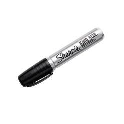 Sharpie® King-Size™ Permanent Markers, Black, Pack Of 4