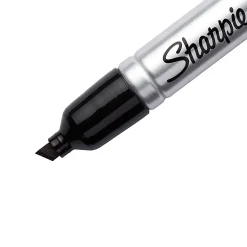 Sharpie® King-Size™ Permanent Markers, Black, Pack Of 4