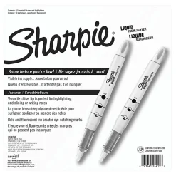 Sharpie® Liquid Highlighter, Chisel Tip Highlighters, Assorted Colors, 10 Count