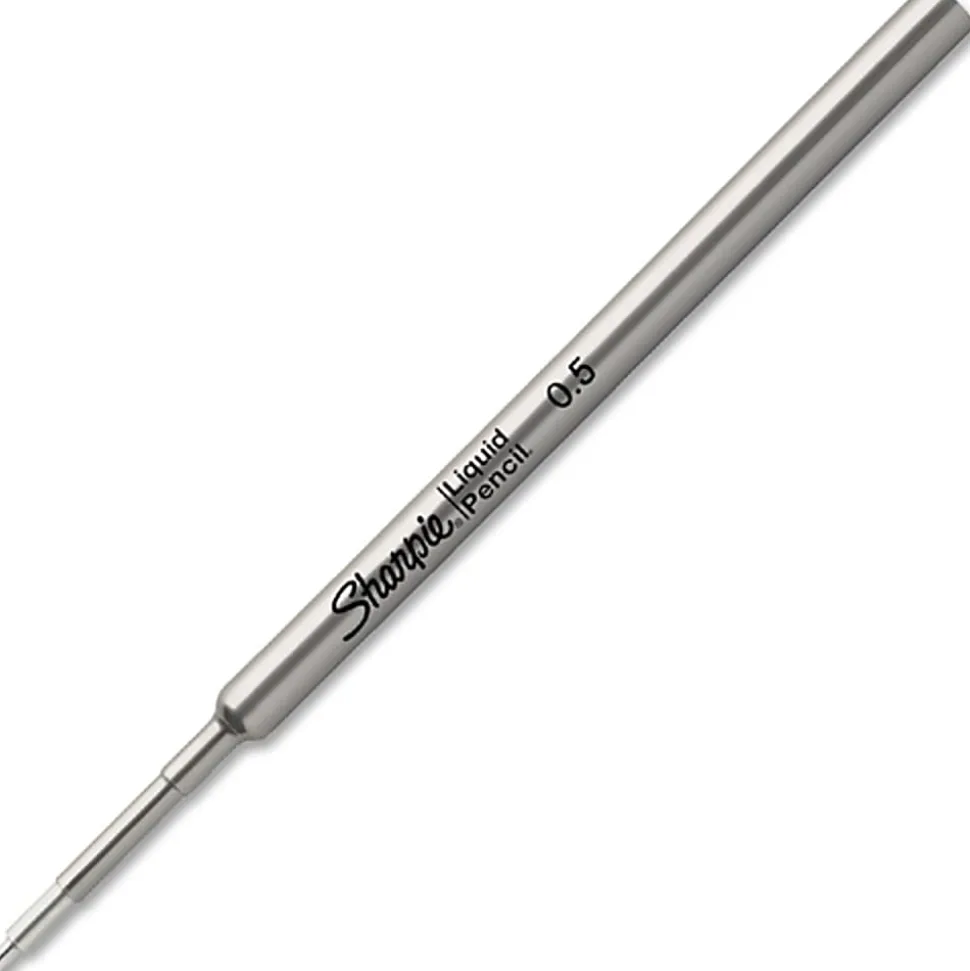Sharpie® Liquid Pencil Refills, No. 2 Medium, 0.5 mm, Black, Pack Of 2