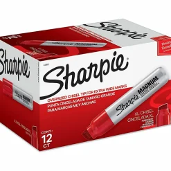 Sharpie Magnum Permanent Marker - Jumbo Marker Point - 15.875 mm Marker Point Size - Chisel Marker Point Style - 44002BX