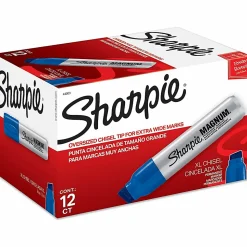 Sharpie Magnum Permanent Marker - Jumbo Marker Point - 15.875 mm Marker Point Size - Chisel Marker Point Style - 44003BX