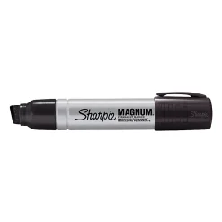Sharpie® Magnum® Permanent Marker, Black, Pack Of 12