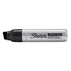 Sharpie® Magnum® Permanent Marker, Black, Pack Of 12