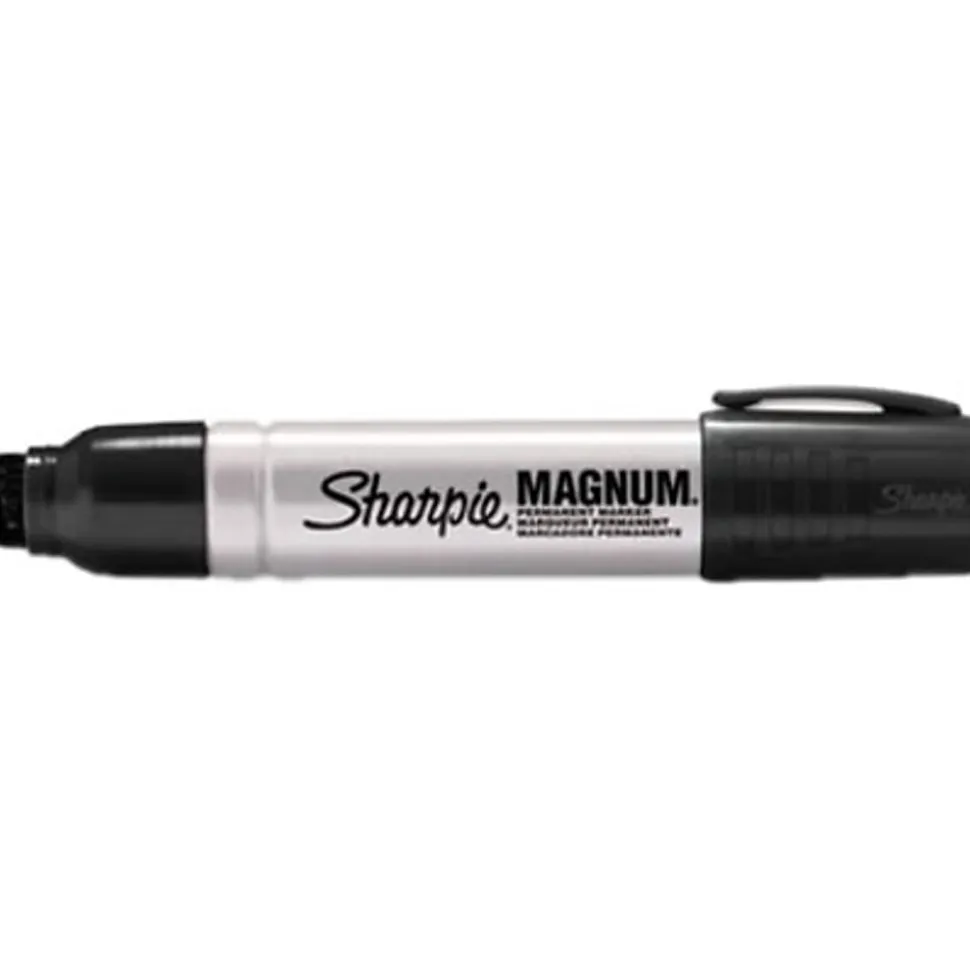 Sharpie® Magnum® Permanent Marker, Black, Unpackaged