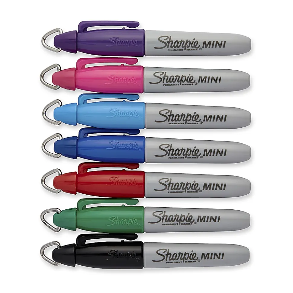 Sharpie® Mini Fine-Point Permanent Marker, Assorted Colors