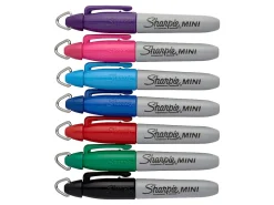 Sharpie® Mini Fine-Point Permanent Marker, Assorted Colors