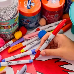 Sharpie Permanent Markers, Toy Story 5 Packaging, Assorted, Fine Point, 24 Count