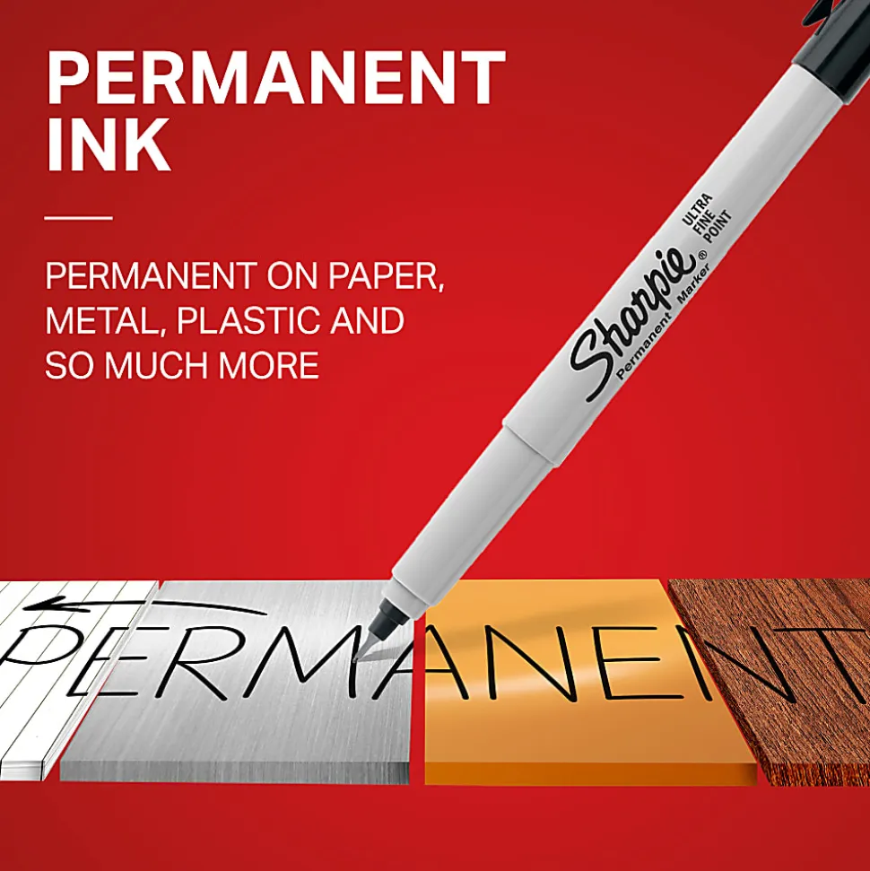 Sharpie® Permanent Ultra-Fine Point Marker, Black