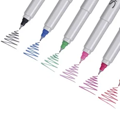 Sharpie® Permanent Ultra-Fine Point Markers, Assorted Colors, Pack Of 12 Markers