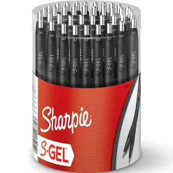 Sharpie S-Gel Pens, Gel Pens, Medium Point (0.7mm), Blue Ink Gel Pen, 36 Count Canister
