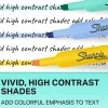 Sharpie® Tank Highlighters, Chisel Tip, Assorted Color Highlighters, Value Pack, 36 Count